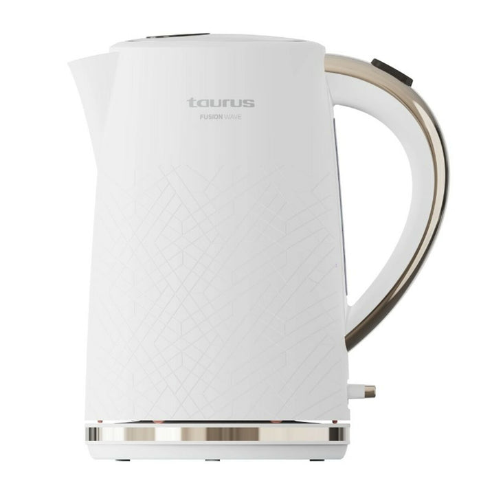 Bouilloire Taurus 958571000 Blanc Acier inoxydable Plastique 2200 W 1,7 L