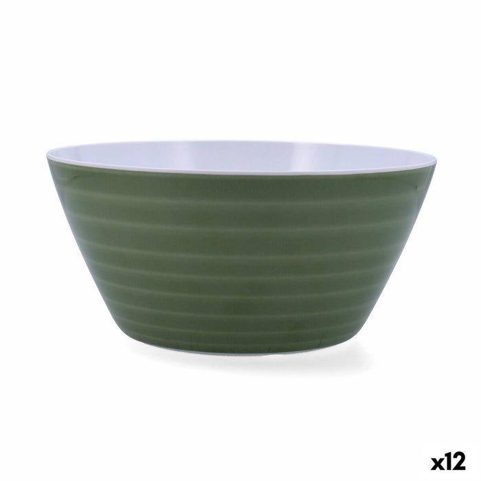 Saladekom Quid Sicilia Multicolour Bioplastic 25 x 12 cm (12 Stuks)