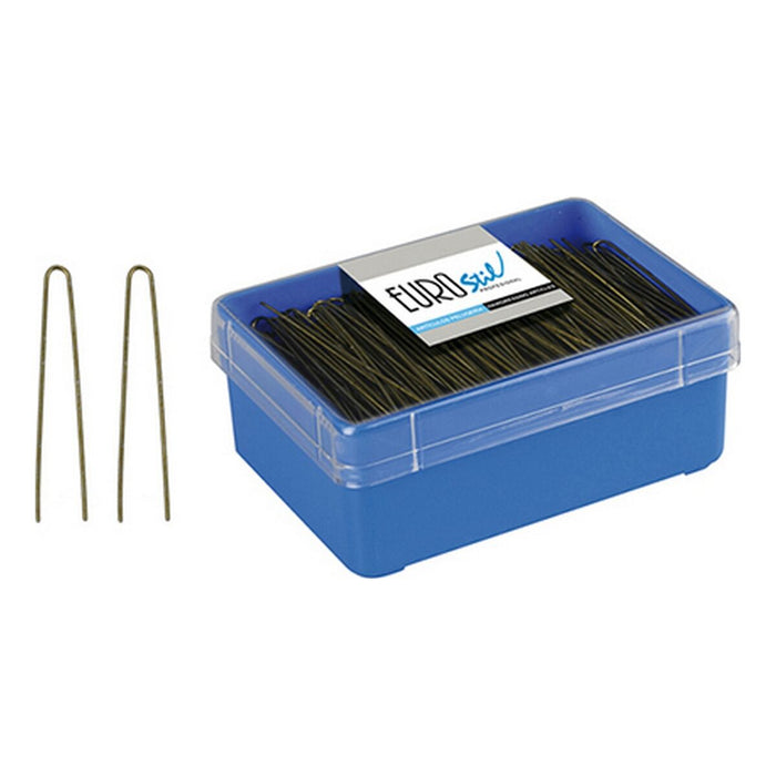 Haarspelden voor knotjes Eurostil (400 pcs)