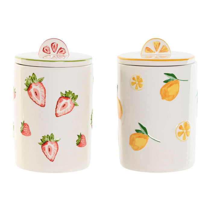 Tin Home ESPRIT Yellow Red Green Modern Fruit (2 Units)