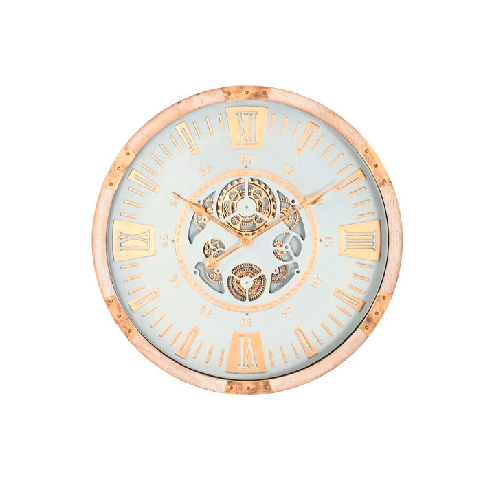 Wall Clock Home ESPRIT White Natural Crystal Urban 63 X 8 X 63 CM