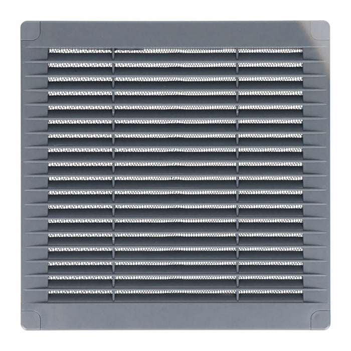Ventilatierooster EDM 87701 Grijs 10 x 10 cm
