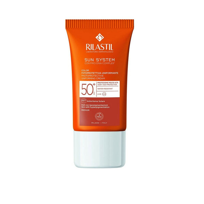 Zonnebrandcrème met Kleur Rilastil Sun System Spf 50+ (50 ml)