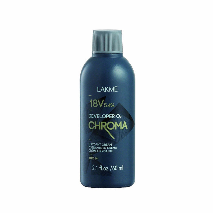 Oxiderende Haarverzorging Lakmé Chroma Color 18 vol 5,4 % 60 ml