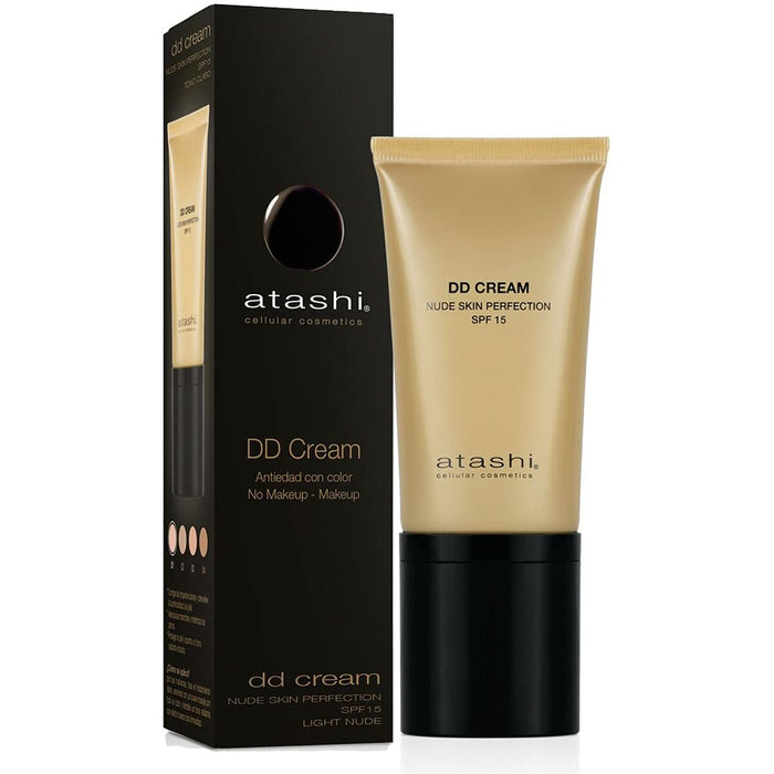 Zonnebrandcrème met Kleur Atashi Celullar Cosmetic Dd Claro Spf 15 50 ml DD Crème