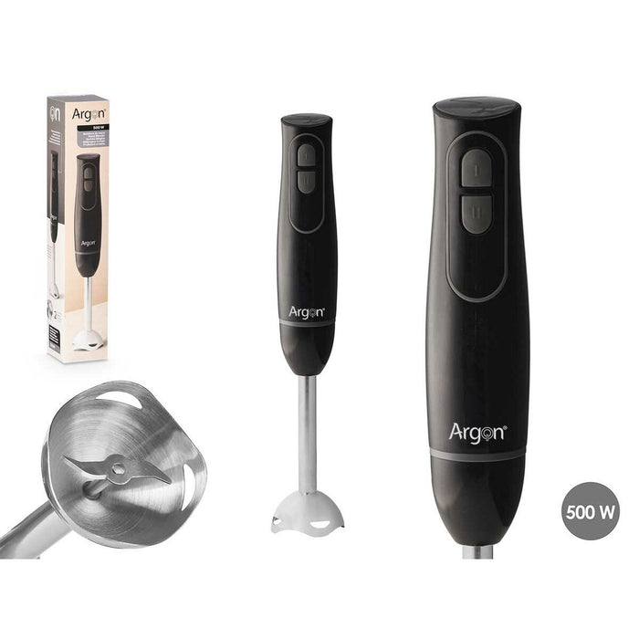 Mixeur plongeant Argon Noir Gris 500 W