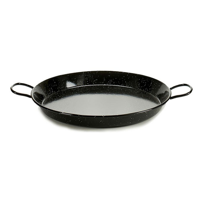 Pan La Dehesa Black Enamelled Steel Ø 80 cm 97 x 8 x 97 cm