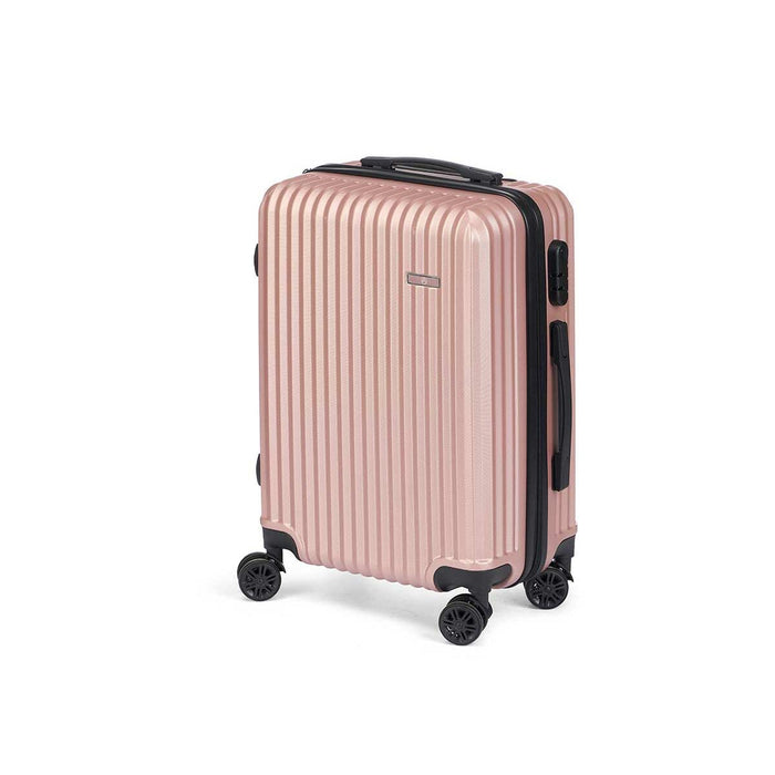 Cabin suitcase Pink 55 x 35 x 20 cm Stripes
