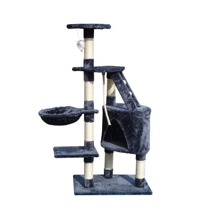 Krabpaal voor katten Gloria Sinu Grijs 7,5 cm 55 x 40 x 120 cm