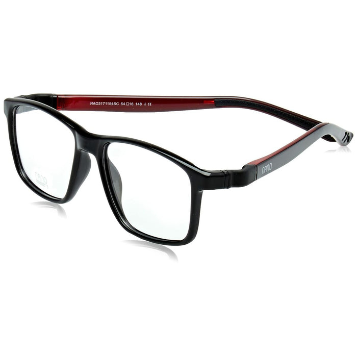 Uniseks Brillenframe Nanovista NAO3171152SC Zwart Rood