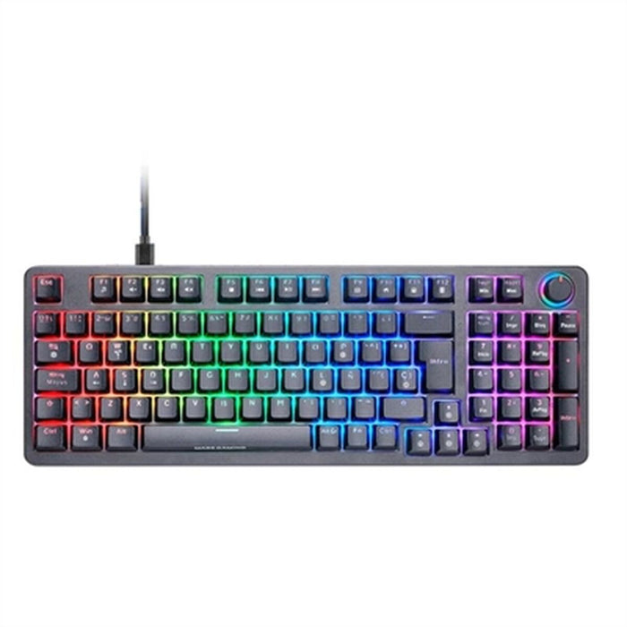 Clavier pour jeu Mars Gaming MKPROYES Noir Espagnol Qwerty