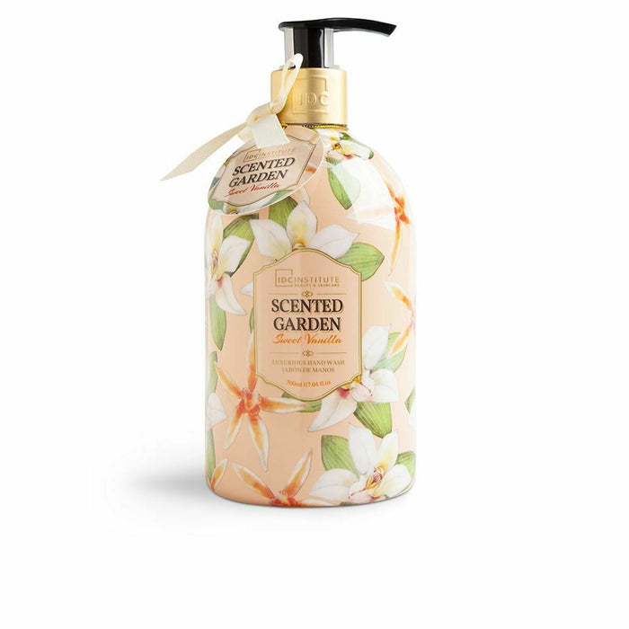 Savon pour les Mains avec Doseur IDC Institute Scented Garden Sweet Vanilla	 (500 ml)