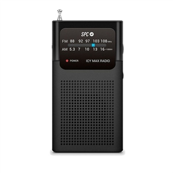 Radio SPC SPC Icy Max Noir Tuner AM/FM