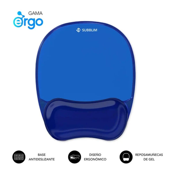 Tapis de Souris Subblim SUBMP-04E070 Bleu