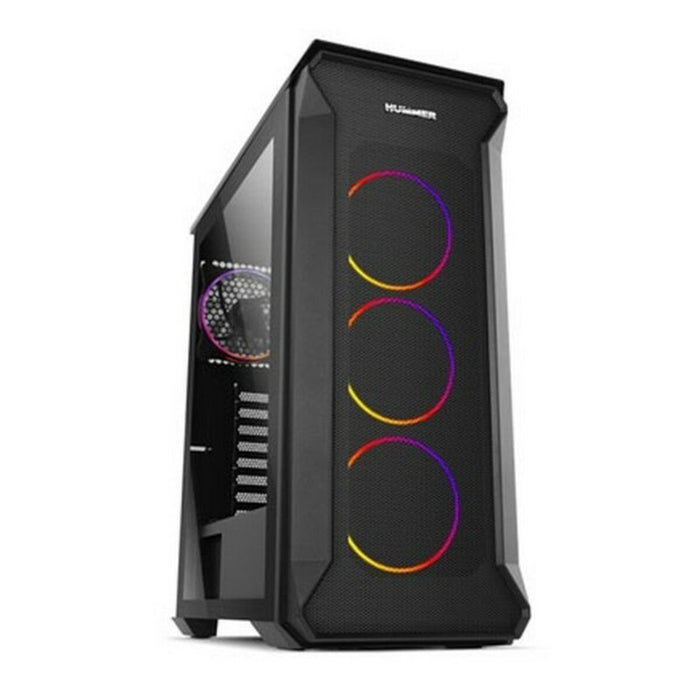 Micro ATX/ Mini ITX / ATX Midtower Behuizing Nox-Xtreme Hummer Quantum Zwart