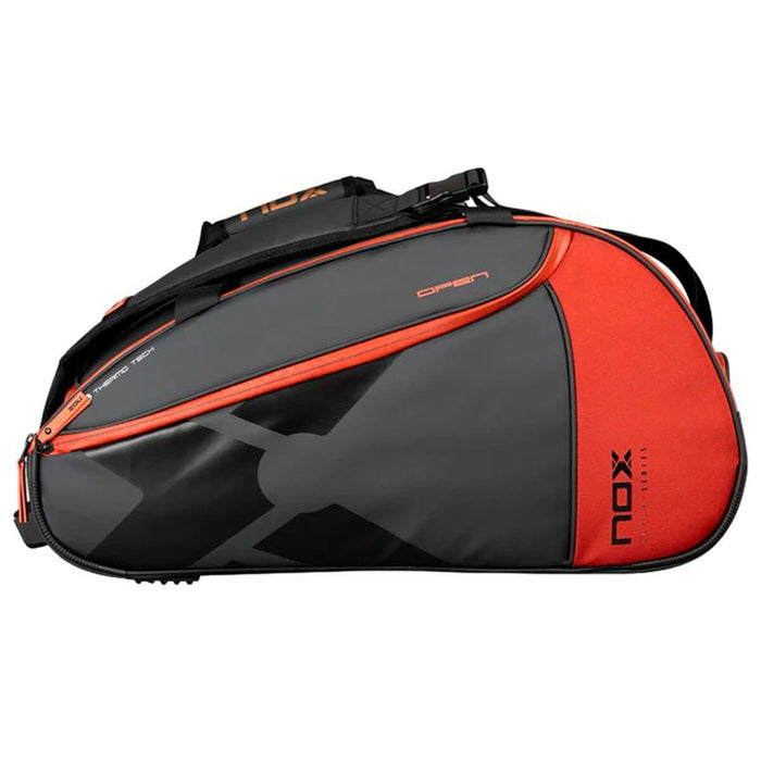 Racket tas Nox Luxury Open Series Zwart Rood