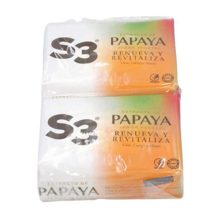 Soap Cake S3 125 g Papaya 2 Units