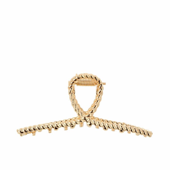 Hair clips Inca   Metal Golden