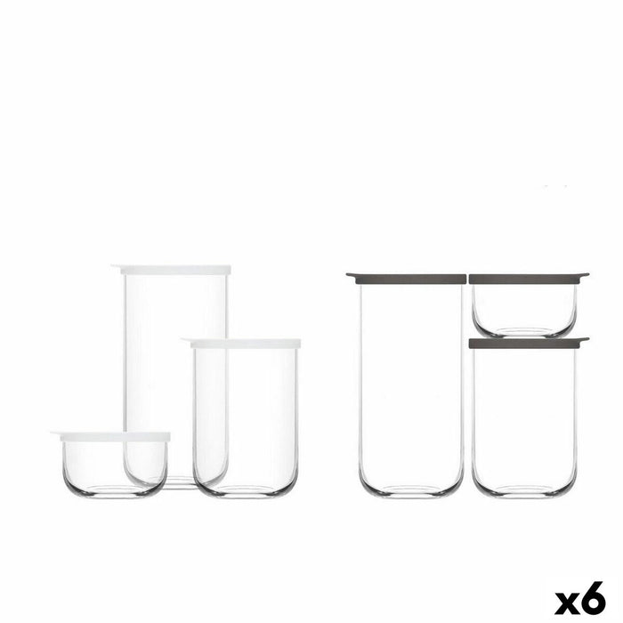 Set van Potjes LAV Duo 3 Onderdelen (6 Stuks)