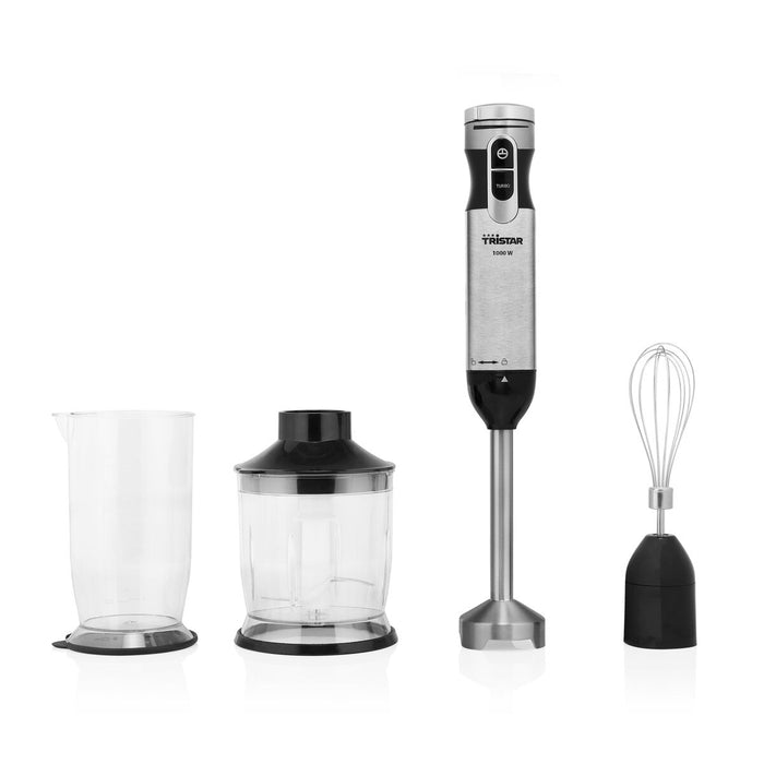 Handblender Tristar MX4829 Zwart Zilverkleurig 1000 W
