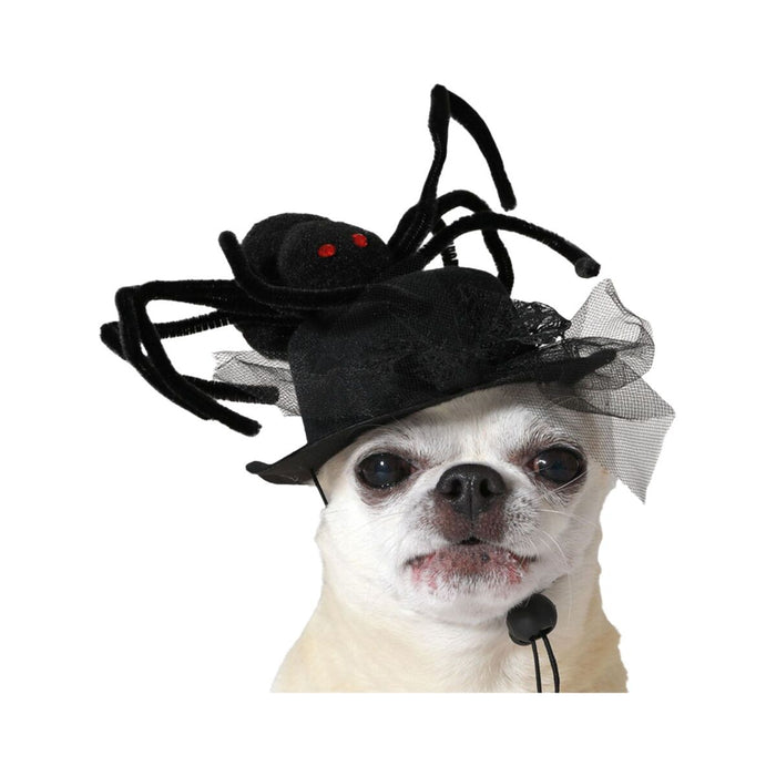 Kostuum voor honden Zwart Hoed