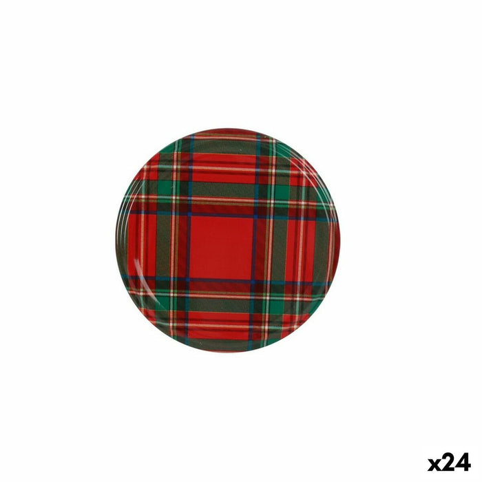 Set deksels Sarkap   Schots 6 Onderdelen 6,6 x 0,8 cm (24 Stuks)