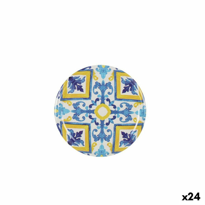 Set deksels Sarkap   Mozaïek 6 Onderdelen 6,6 x 0,8 cm (24 Stuks)