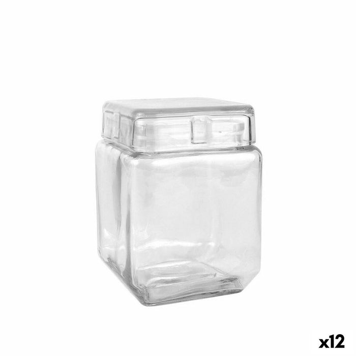 Blik La Mediterránea Vierkant 1,2 L (12 Stuks)