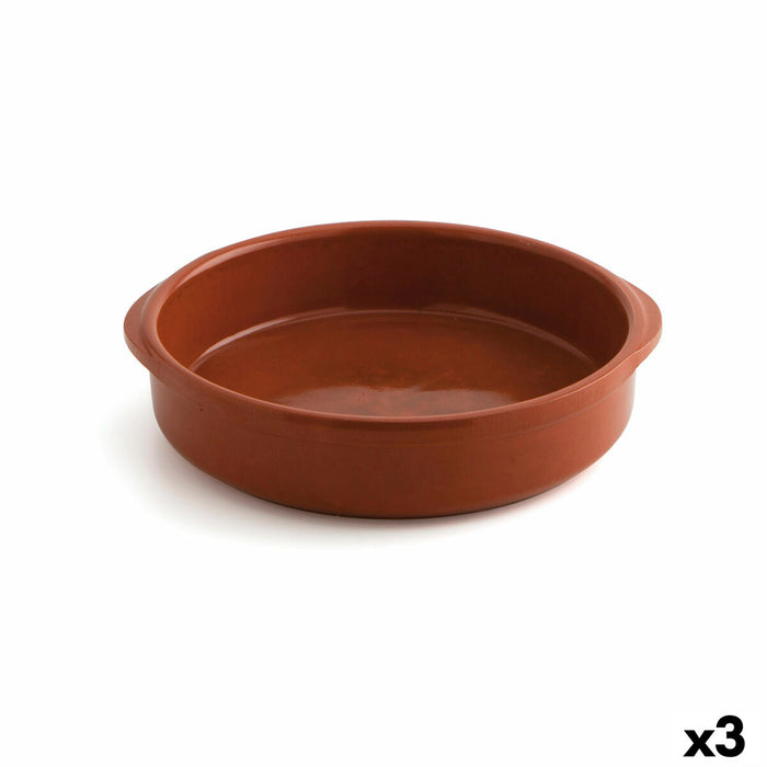 Casserole Raimundo Barro Profesional Marron Céramique Ø 32 cm (3 Unités)
