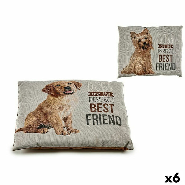 Cushion Mascow 47 x 11 x 61 cm Pets Dog (6 Units)