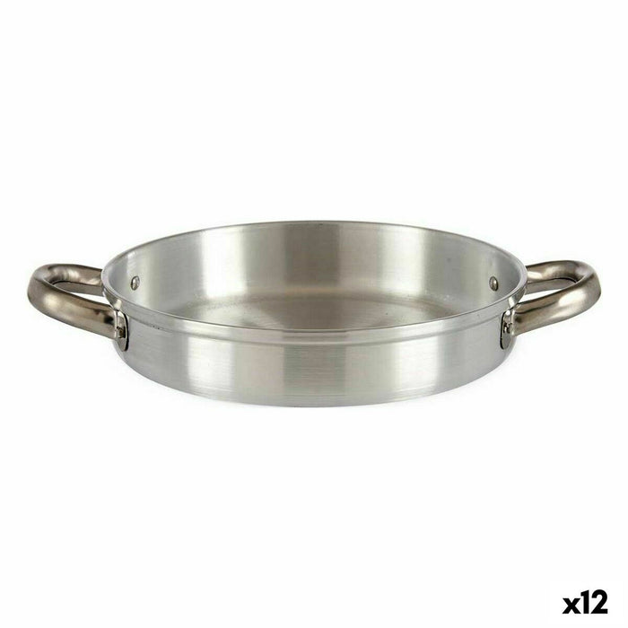 Pan Kinvara Silver Aluminium Ø 22 cm (12 Units)