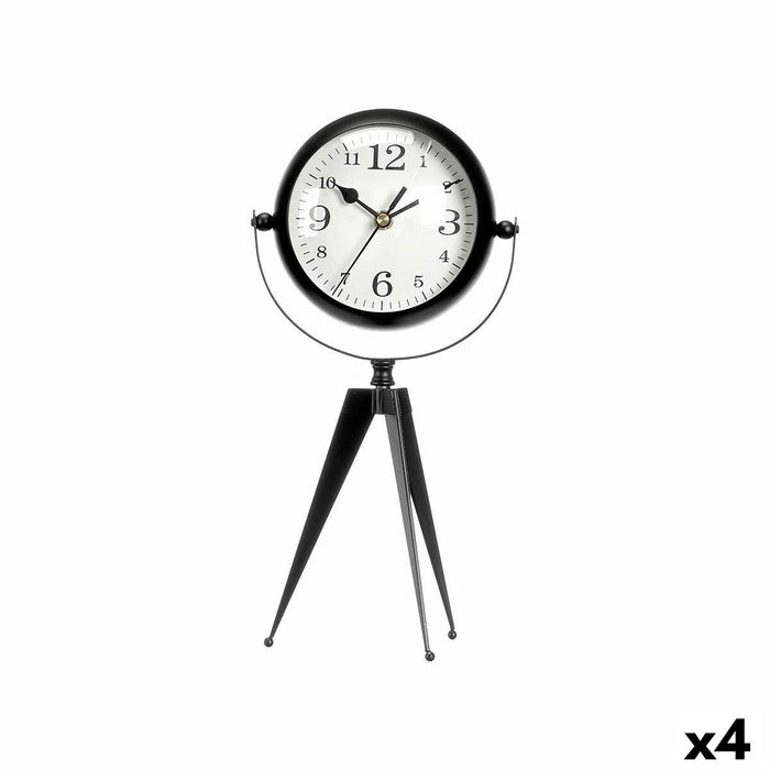 Tafelklok Gift Decor 898 898 Zwart Statief (4 Stuks)