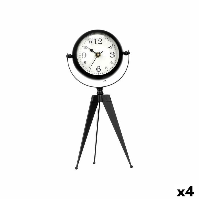 Tafelklok Gift Decor 899 899 Zwart Statief (4 Stuks)