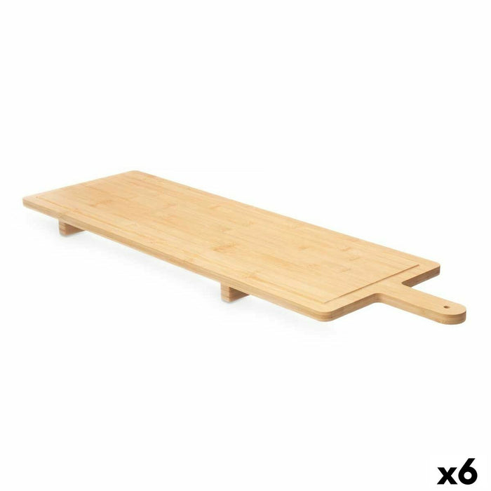 Chopping Board Kinvara Natural 88 x 4,5 x 26 cm 88 x 4 x 26 cm With handle (6 Units)
