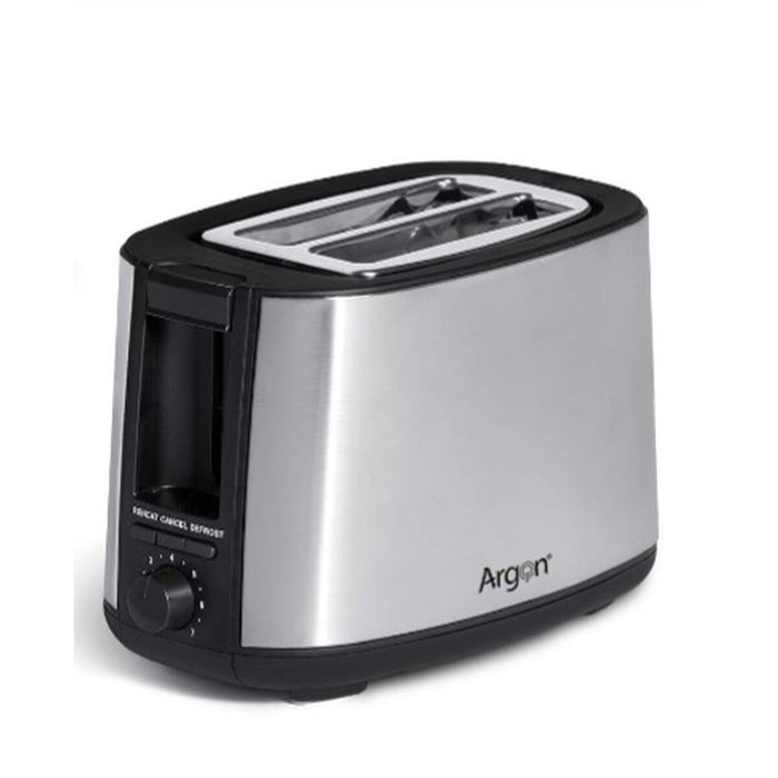 Broodrooster Argon Zwart Grijs 750 W