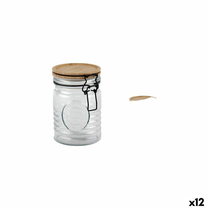 Glazen pot La Mediterránea ACACIA 0.7 L (12 Stuks)