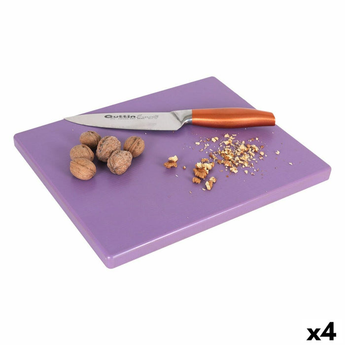 Snijplank Paars 40 x 30 x 2 cm (4 Stuks)