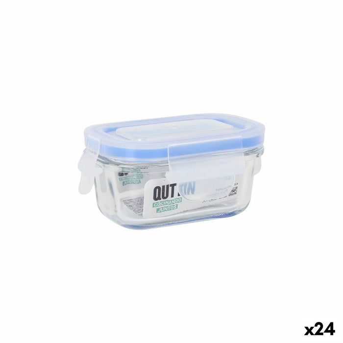 Lunchbox Inde Quttin Rechthoekig 120 ml 11 x 8 x 5,1 cm (24 Stuks)