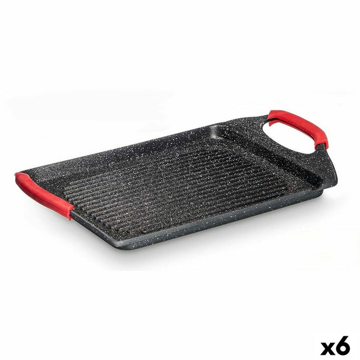 Rôtissoire Kinvara Blanc Noir Rouge Silicone Aluminium 34 x 26 cm