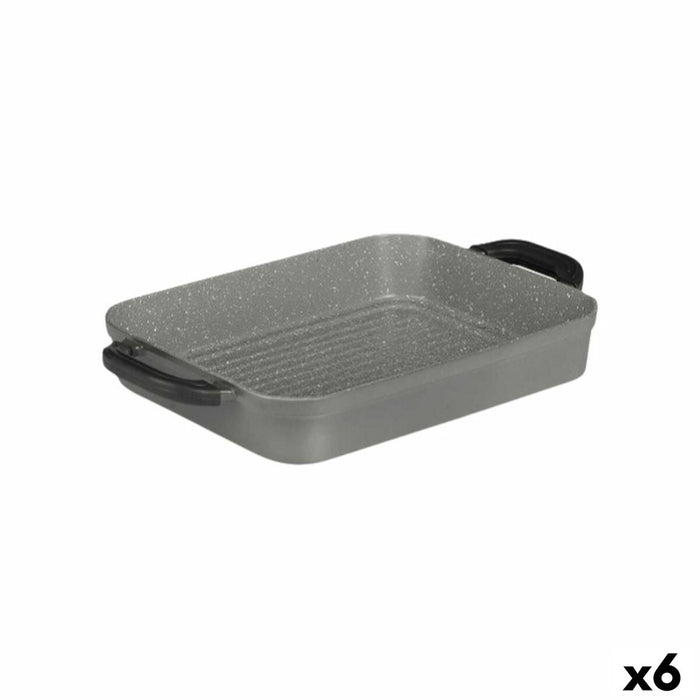 Barbecue Kinvara White Red Grey Silicone Aluminium 32 x 25 cm