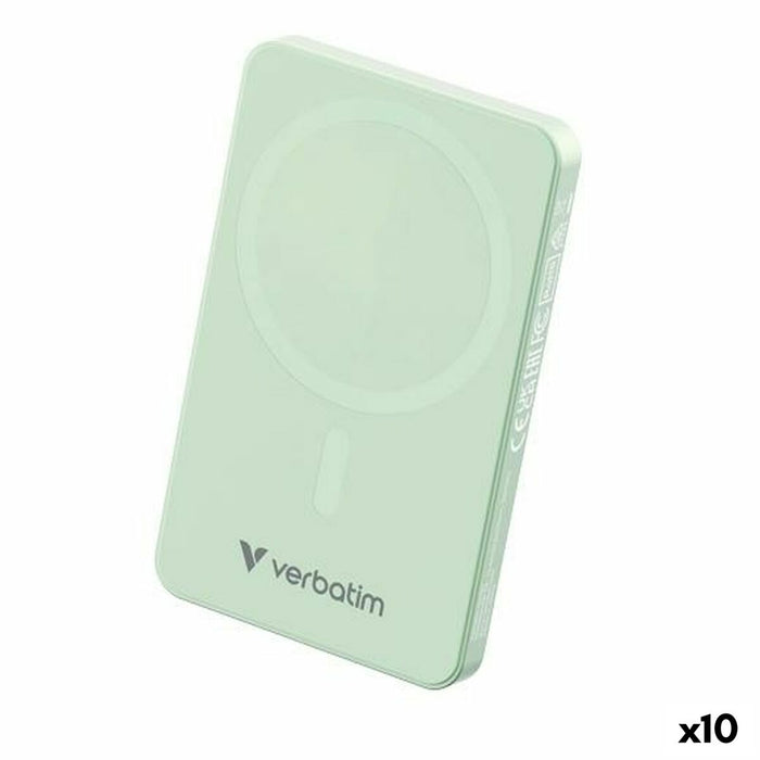 Power Bank Verbatim Groen 5000 mAh (10 Stuks)